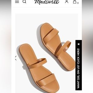 Madewell Leather Slide Sandal